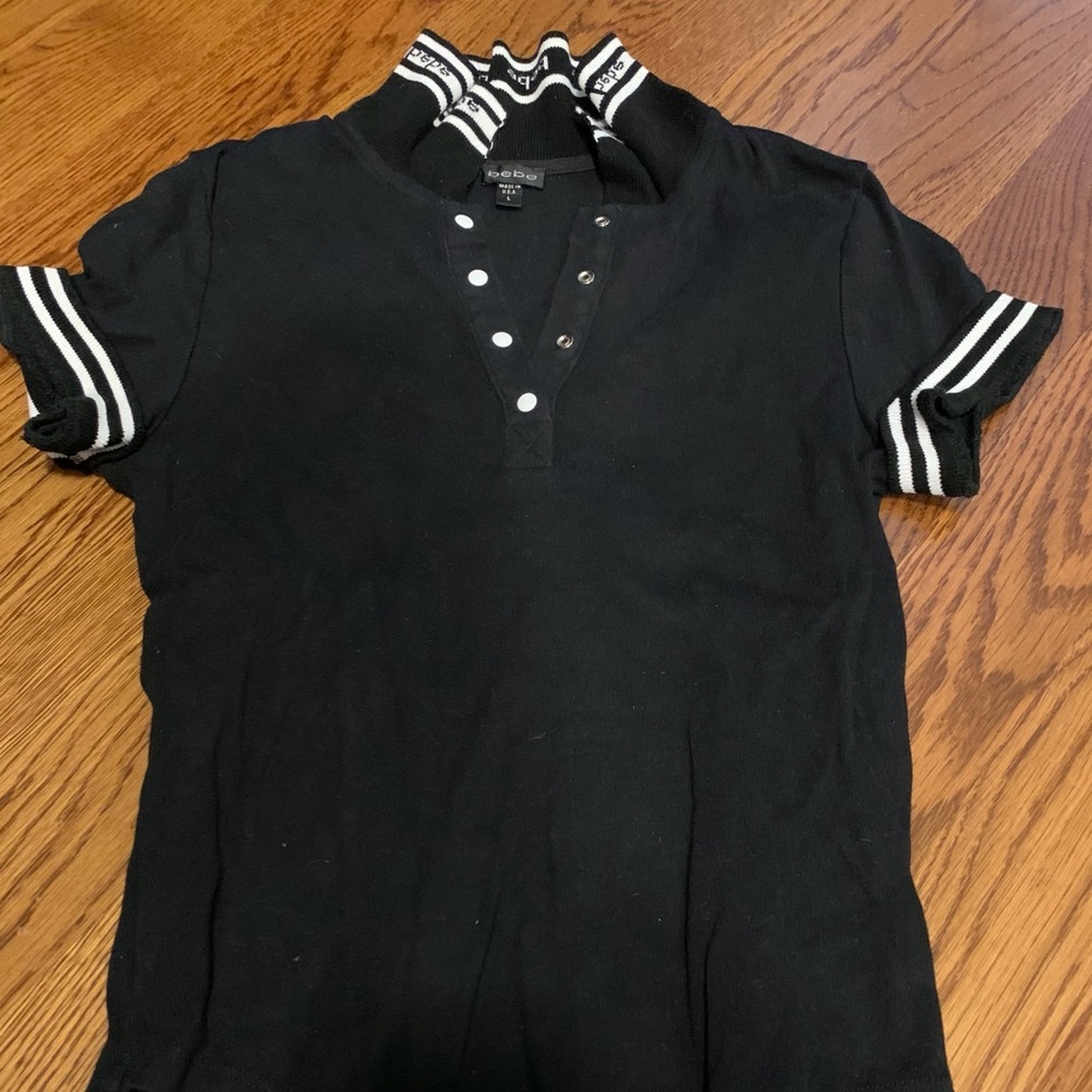 BeBe short sleeve polo top